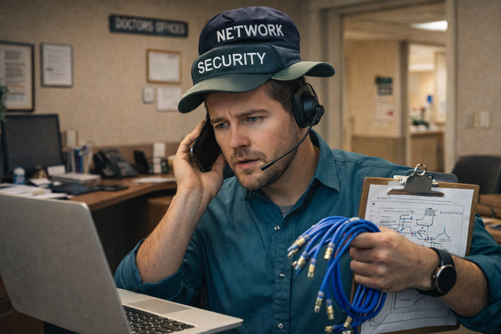 Rural health care IT professionals manage multiple specialties from networking to security to support