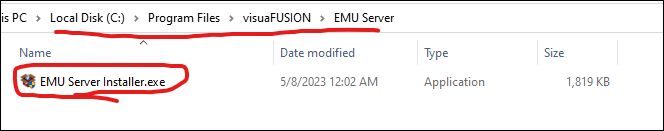 Server Installer File